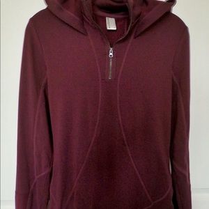 Athletic zip hoodie